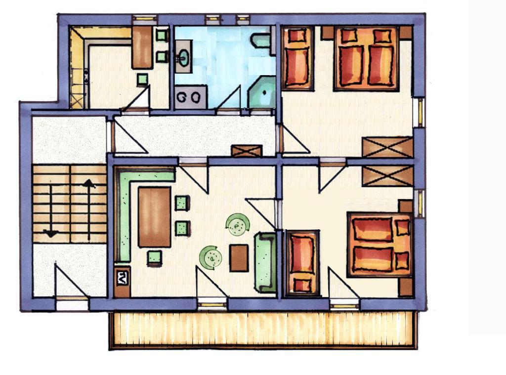 Ferienhaus Antonia ドルフガシュタイン 部屋 写真